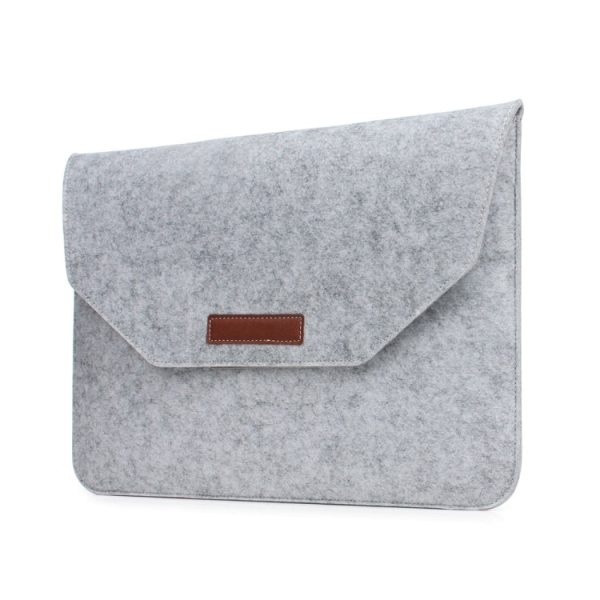 15 Inch Inner Package Phone & Tablet Case Felt Bag for iPhone 7 Plus    iPhone 7   Macbook Retina 15.4 inch(Grey) Cheap