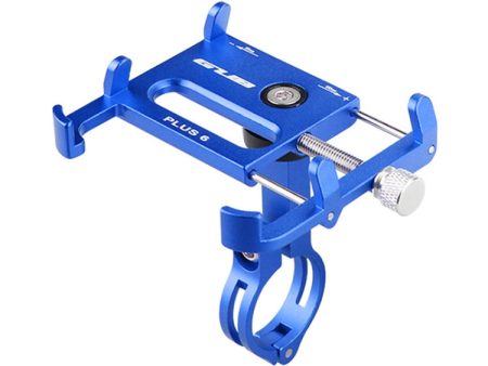 GUB Plus 6 Aluminum Alloy MTB Bike Bicycle Phone Holder(Blue) For Discount