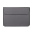 Universal Envelope Style PU Leather Case with Holder for Ultrathin Notebook Tablet PC 11.6 inch, Size: 32.5x21.5x1cm(Grey) Online Sale