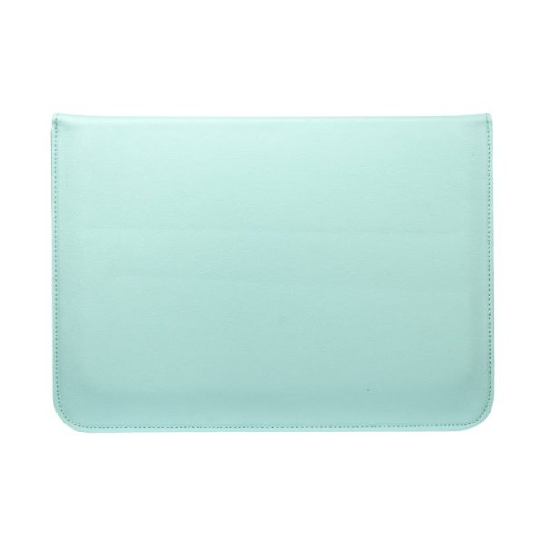 Universal Envelope Style PU Leather Case with Holder for Ultrathin Notebook Tablet PC 13.3 inch, Size: 35x25x1.5cm(Mint Green) Hot on Sale