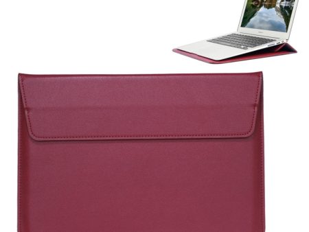 Universal Envelope Style PU Leather Case with Holder for Ultrathin Notebook Tablet PC 13.3 inch, Size: 35x25x1.5cm on Sale