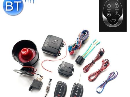 2 Set Car Alarm One-Way Alarm Mobile Phone APP Bluetooth Control Vehicle Cheap