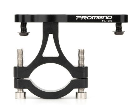 PROMEND FJJ-280N CNC Aluminum Alloy Bicycle Adapter Seat for Bottle Cage (Black) Online now