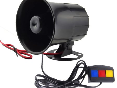 10W Super Power Electronic Wired Alarm Siren Horn for Home Alarm System, Wire Length: 65cm Cheap