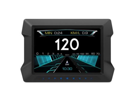 P22 3.5 inch Car HUD Head up Display GPS OBD2 Dual System Windshield Projector For Sale