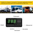 Kingneed C60 3inch Car HUD Head-up Display Car Speed Meter Universal Projection GPS Satellite Speed Measurement(Black) Supply