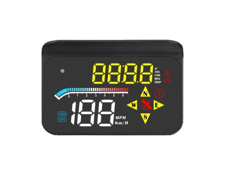 M17 Car HUD Head-up Display GPS Speed Meter Car OBD2 Diagnostic Tool Discount