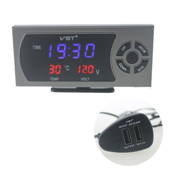 Automobile Electronic Voltage Thermometer on Sale