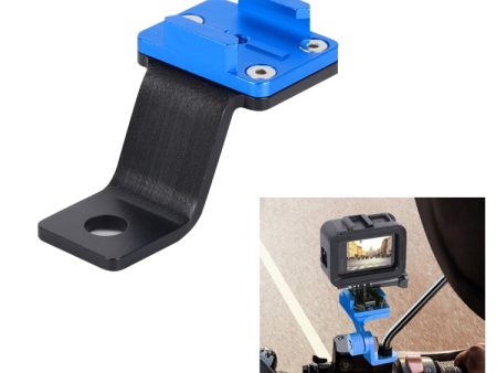 RUIGPRO Motorcycle Handlebar Alloy Phone Bracket for GoPro  Insta360 DJI OSMO Sport Camera(Blue) Discount