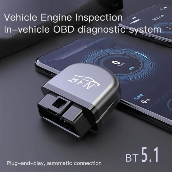 BFN  Bluetooth 5.1 Car Diagnostic Software Tester OBD2 Engine Fault Diagnosis Tester AD11 Mobile Version Cheap