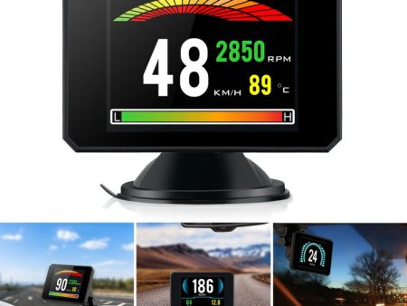 P16 Car HUD Head-up Display OBD2 Fault Code Elimination Online Hot Sale