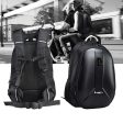 GHOST RACING GR-BB02 Men Motorcycle Riding Backpack Helmet Hard Shell Backpack Locomotive Travel Computer Bag(Black) Discount