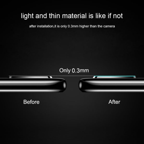 0.3mm 2.5D Transparent Rear Camera Lens Protector Tempered Glass Film for Huawei Nova 5 Online