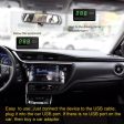 Kingneed C60 3inch Car HUD Head-up Display Car Speed Meter Universal Projection GPS Satellite Speed Measurement(Black) Supply