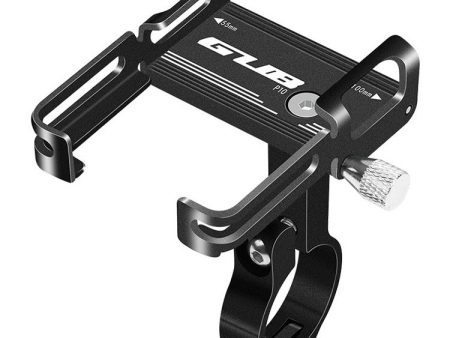 GUB P10 Aluminum Bike Phone Holder(Black) Cheap