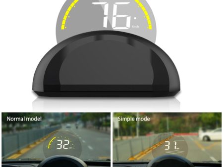 C700 2.6 inch Universal Car OBD2 HUD Vehicle-mounted Head Up Display For Cheap