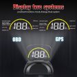 C700S OBD2 + GPS Mode Car HUD Head-up Display Fault Alarm Sale